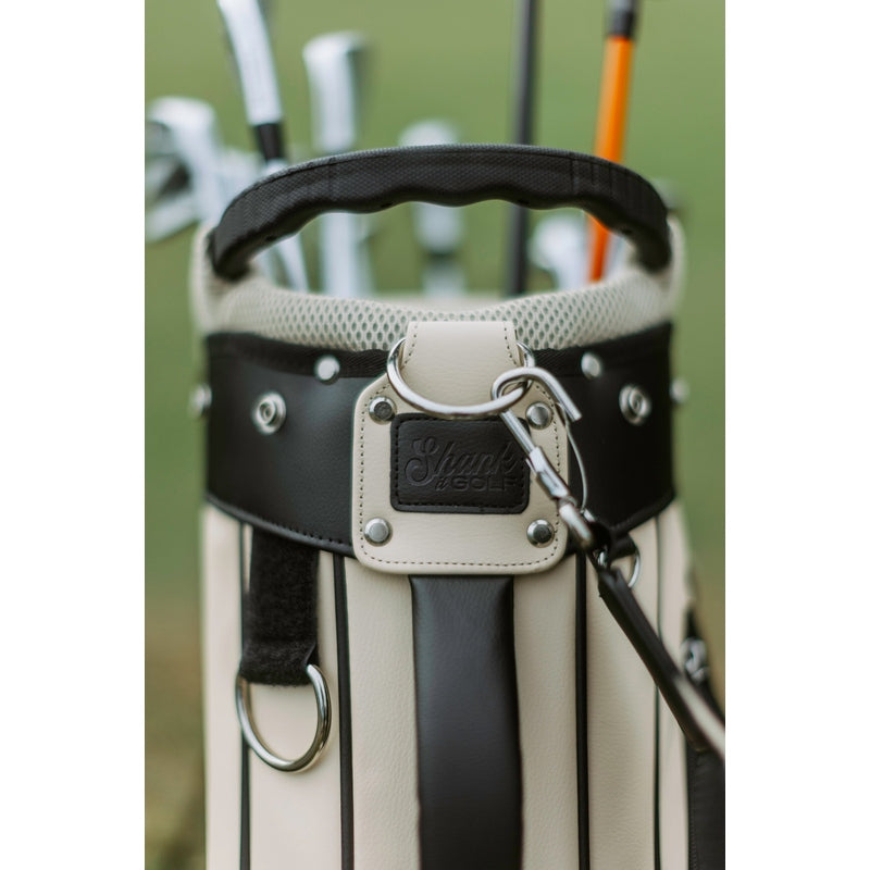 Shank it Golf Legalize Mulligans Beige Golf Bag