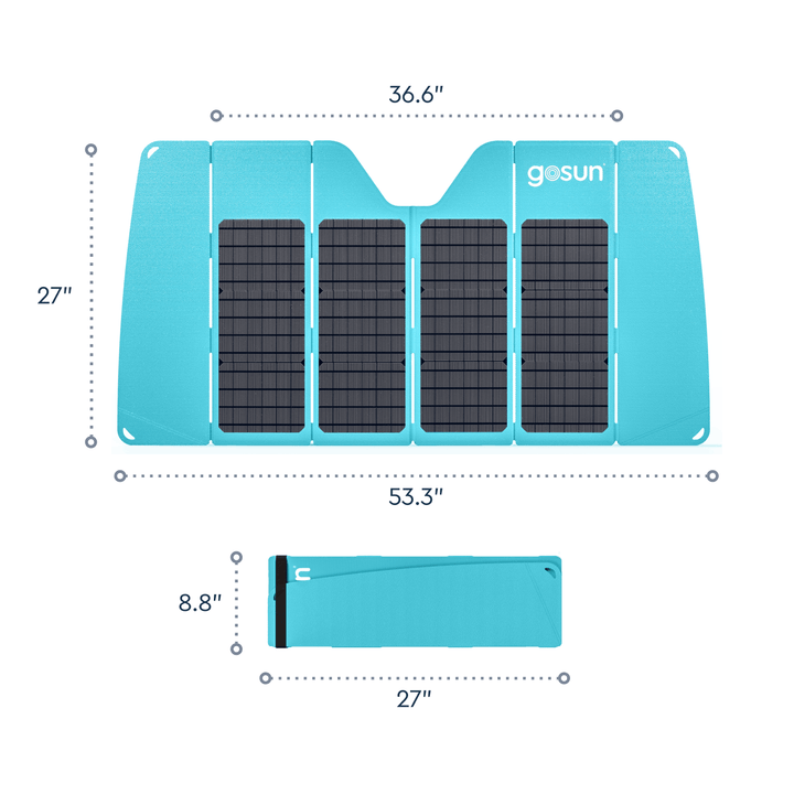 Foldable Solar Car Shade - Shield by GoSun