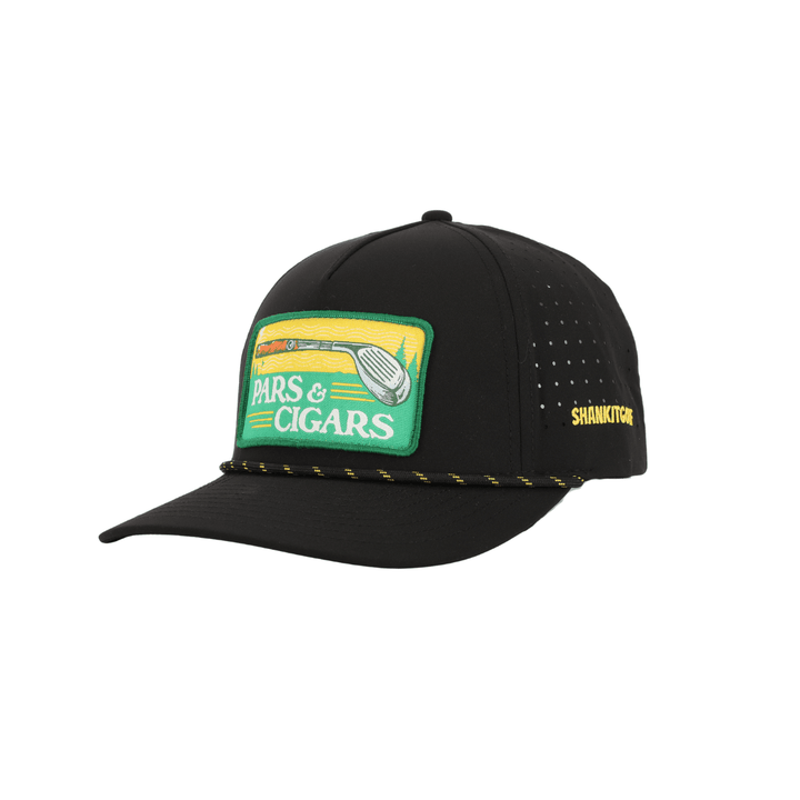 Shank it Golf Pars & Cigars Rope Patch Golf Hat