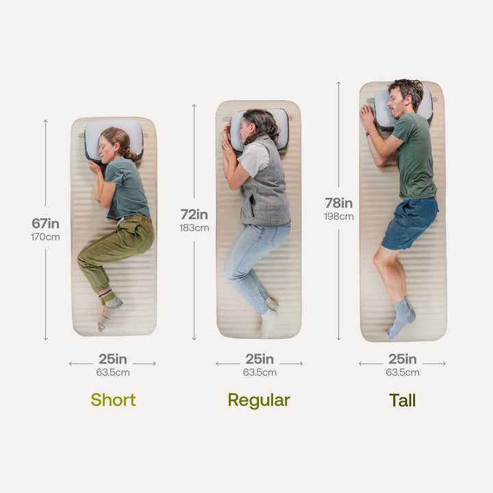 Luno® AIR+FOAM PRO Camping Mattress