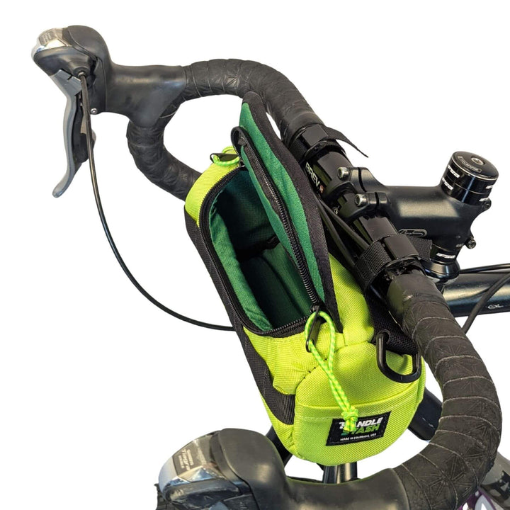 Bigmouth Burrito Handlebar Bag - Ski Lime Green