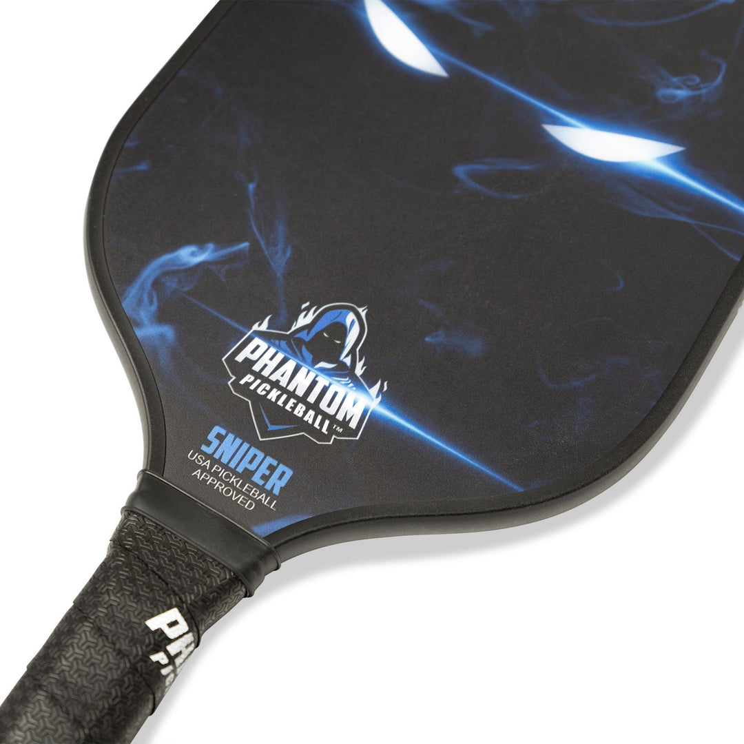 PHANTOM SNIPER 13MM T800 Carbon Fiber Pickleball Pro Paddle with Cover