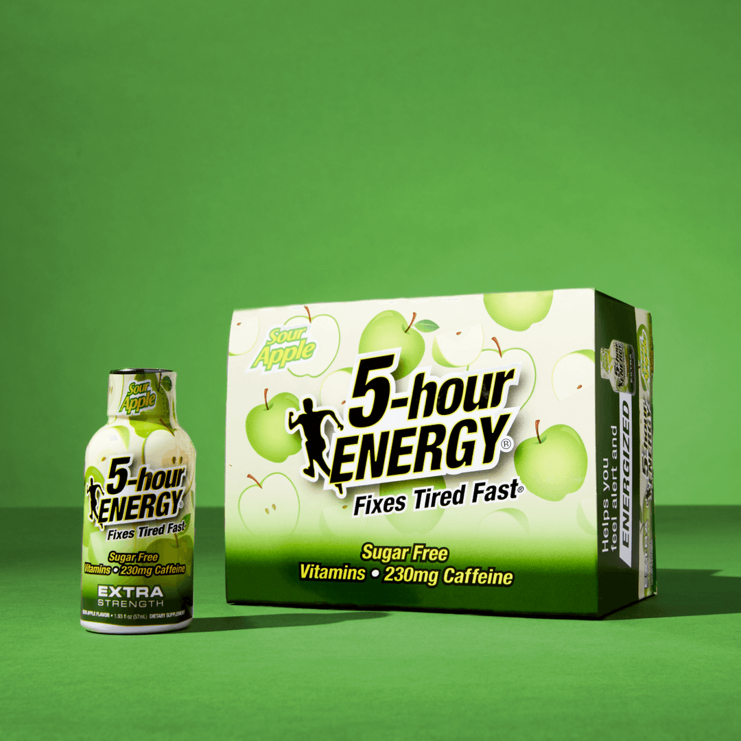 5-hour Energy Sour Apple Flavor Extra Strength 5-hour ENERGY Shots