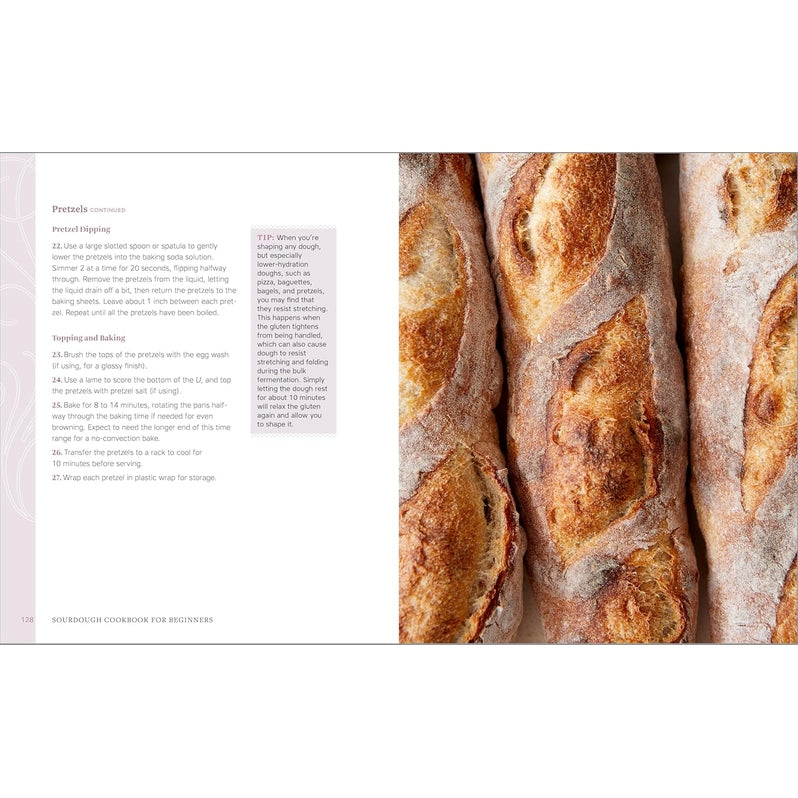 Sourdough Cookbook for Beginners Spiral Bound