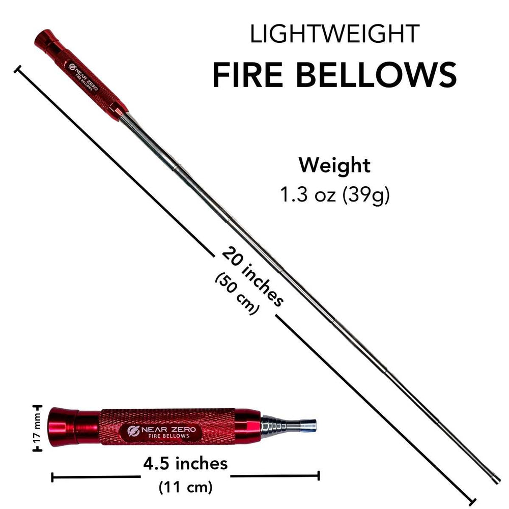 Near Zero Outdoor Gear Pocket Fire Bellows