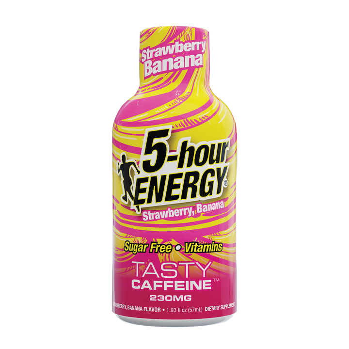 5-hour Energy Strawberry Banana Flavor Extra Strength 5-hour ENERGY Shots
