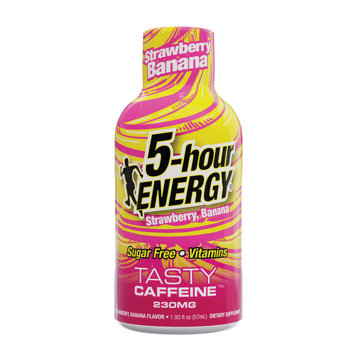 5-hour Energy Strawberry Banana Shots – 24 Pack