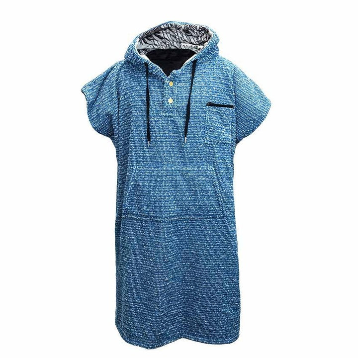 West Path Surf Changing Poncho - Indigo Blue
