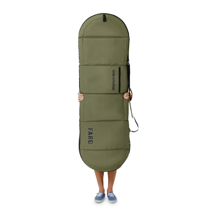 Olive Drab Padded Day / Travel Board Bag