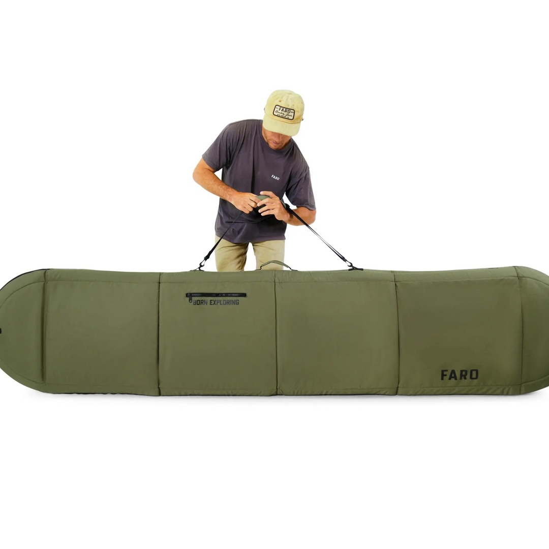 Olive Drab Padded Day / Travel Board Bag
