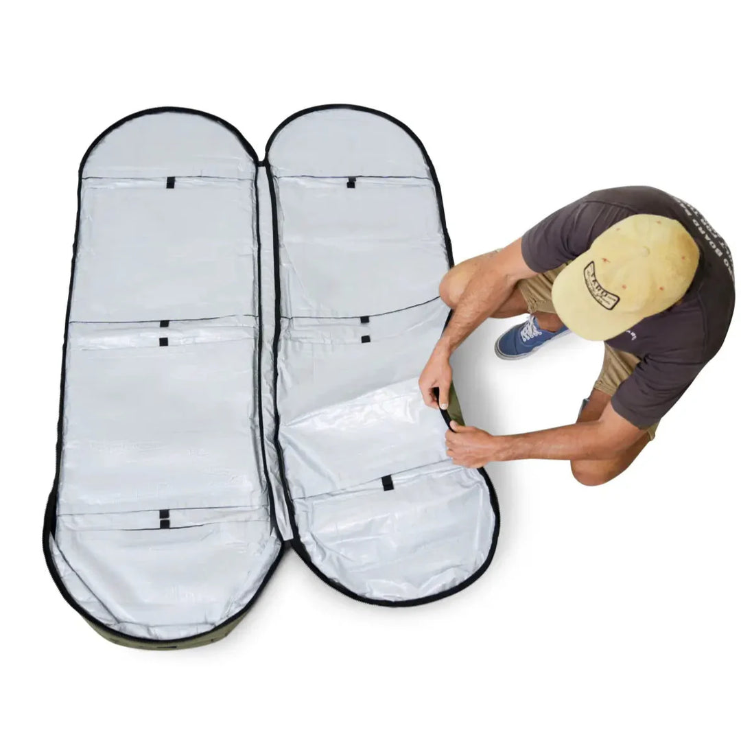 Olive Drab Padded Day / Travel Board Bag