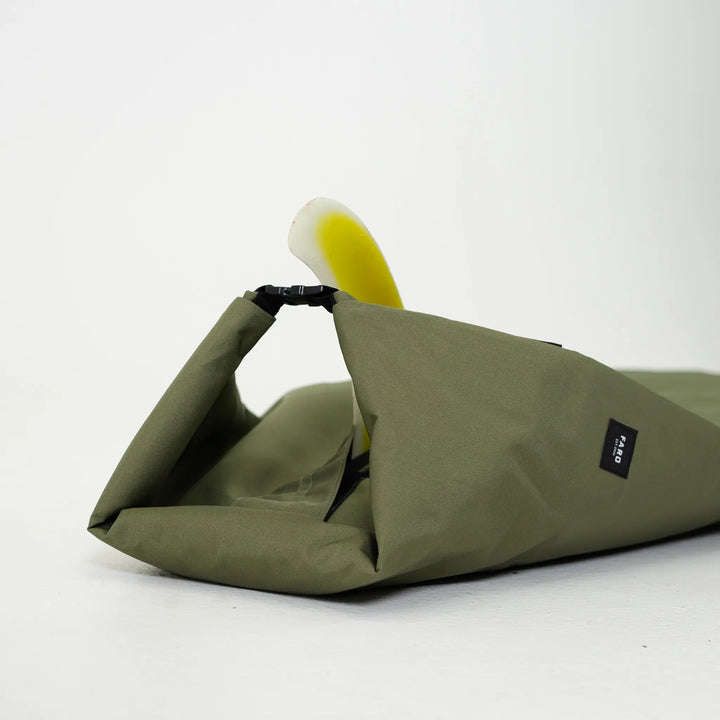 Olive Drab Canvas Surfboard Bag