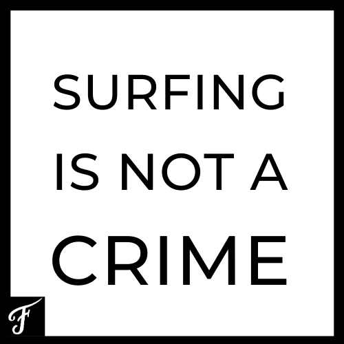 Famous Surf 3-Pack Crime Sticker