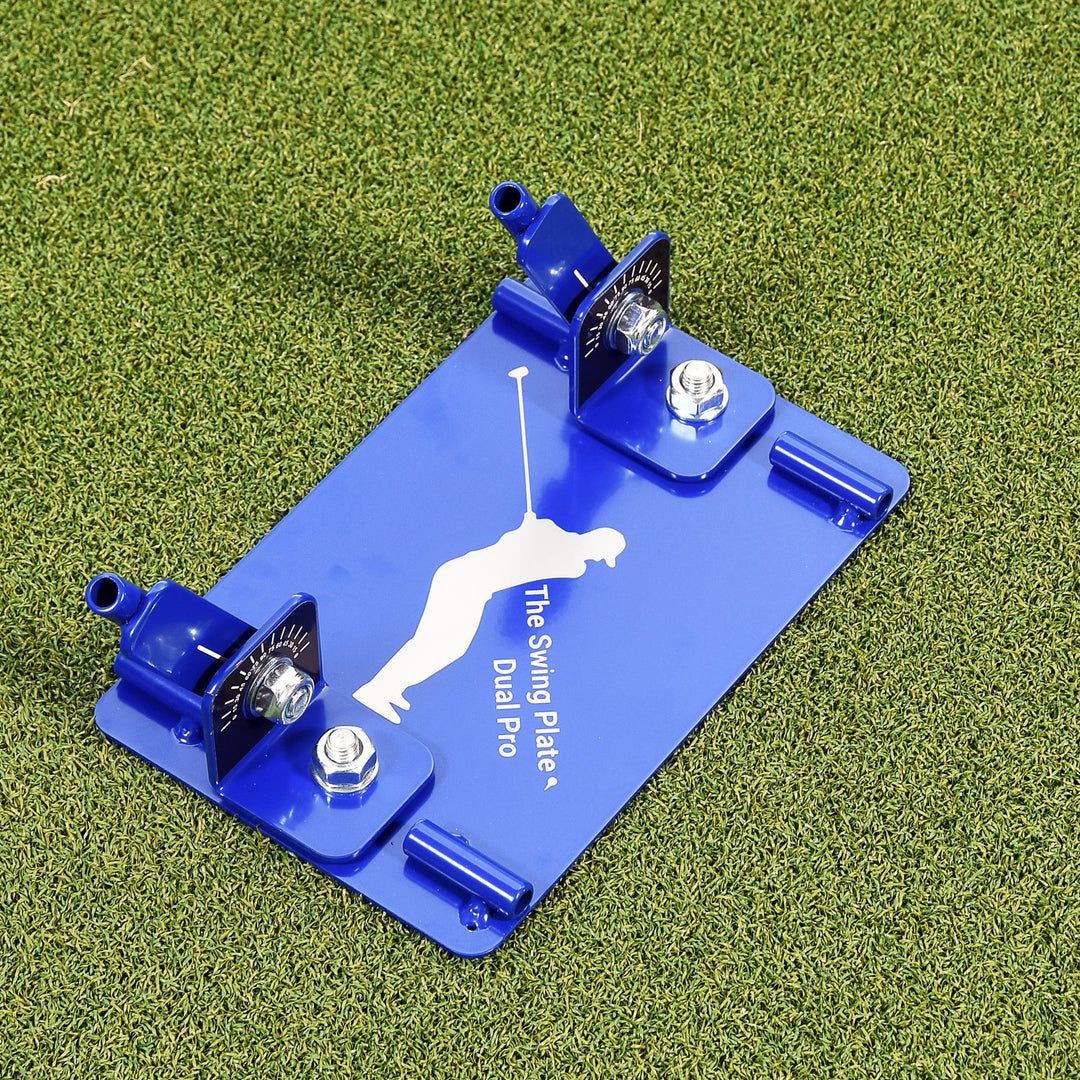 Golf Training Aids Swing Plate Dual Pro by Jamie Brittain