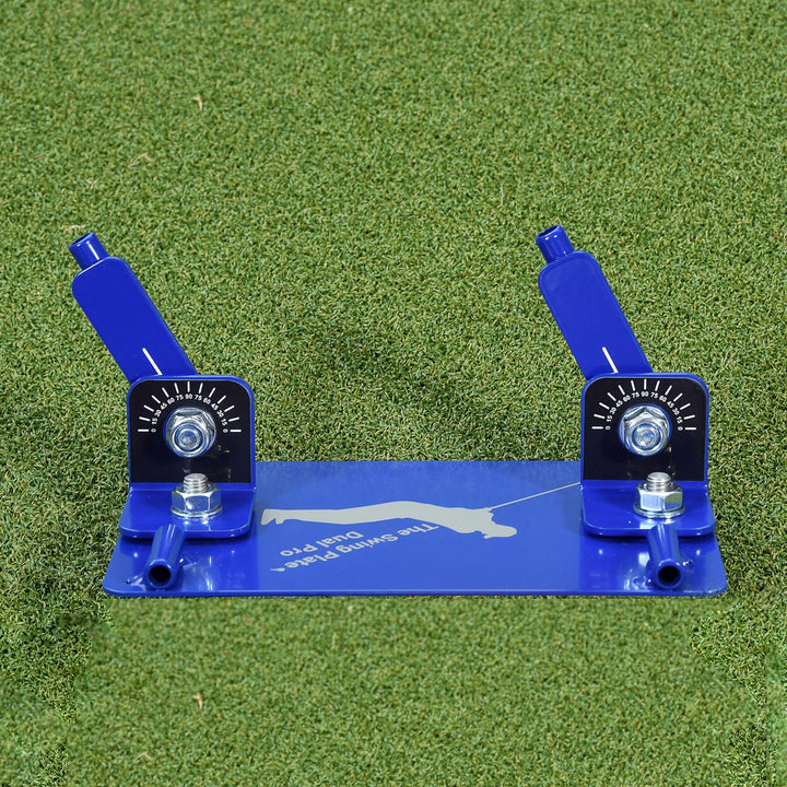 Golf Training Aids Swing Plate Dual Pro by Jamie Brittain