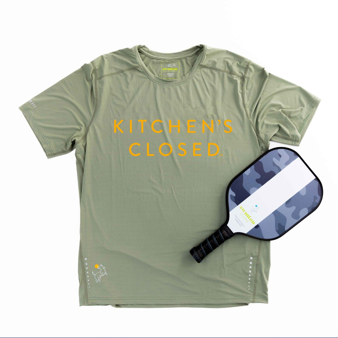 Swinton Pickleball Men's Kitchen's Closed LUX Performance Shirt