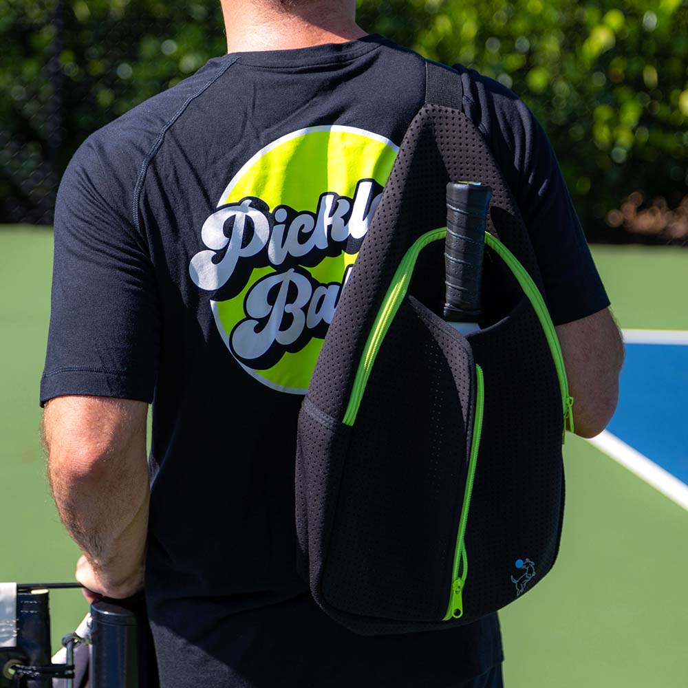 Swinton Pickleball Starter Bundle - Black Sling Bag Combo