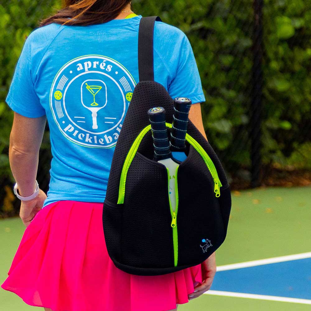 Swinton Pickleball Starter Bundle - Black Sling Bag Combo