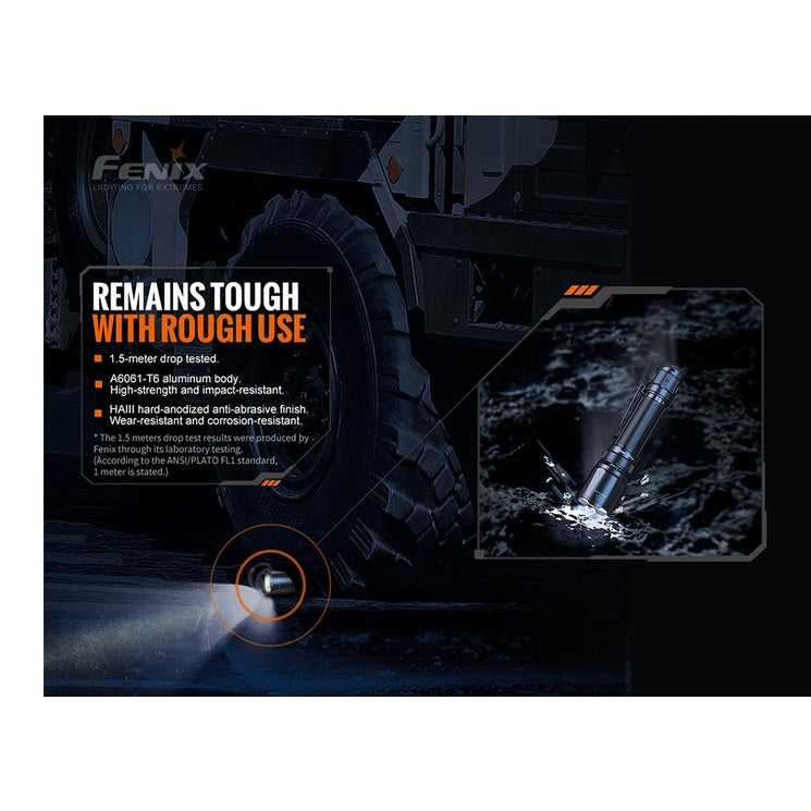 Fenix TK20R V2.0 Rechargeable Flashlight with FREE T5 Tactical Pen optional