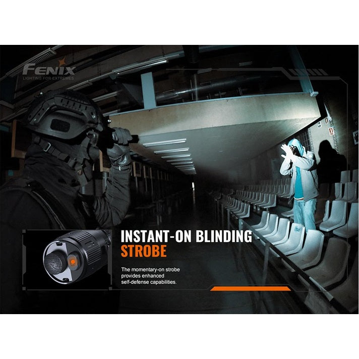 Fenix TK20R V2.0 Rechargeable Flashlight with FREE T5 Tactical Pen optional