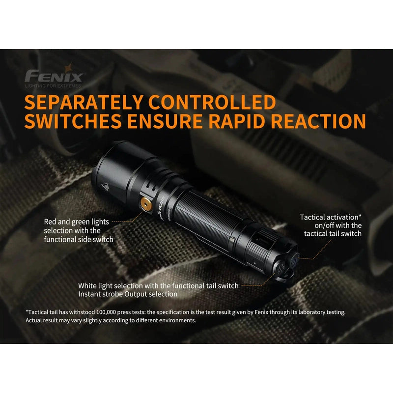 Fenix TK26R Tactical LED Flashlight - 1500 Lumens
