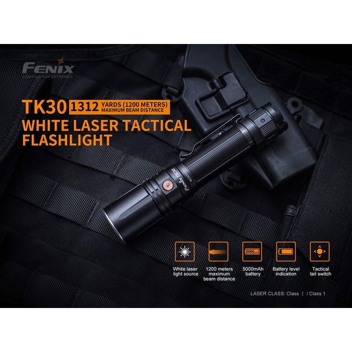 Fenix TK30 White Laser LED Flashlight