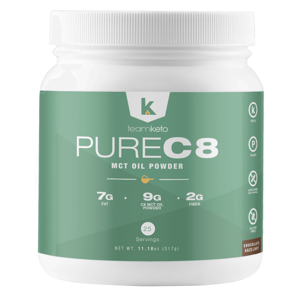 TeamKeto C8 MCT Oil Powder