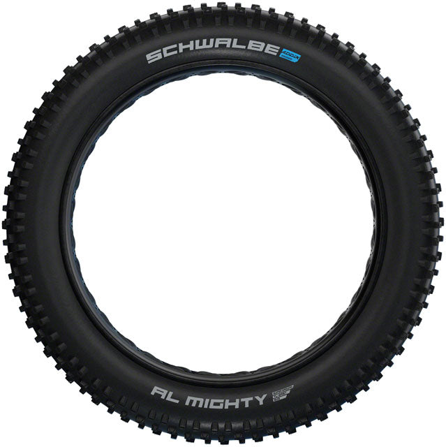 Schwalbe Al Mighty Tire - 26 x 4.8", Tubeless, Folding, Black, Evolution Line, Addix Speed Grip, Super Ground, E-25