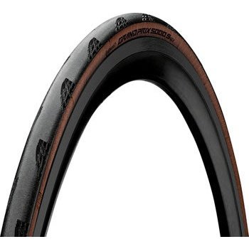 Continental Grand Prix 5000 S TR Tire - 700c, Tubeless, Folding, Black/Transparent, BlackChili, Vectran Breaker, LazerGrip, ACT