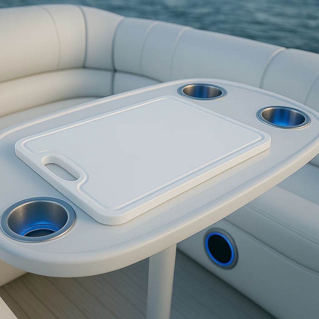 TRAPSKI Premium Boat Specific Cutting Board | Made in the USA