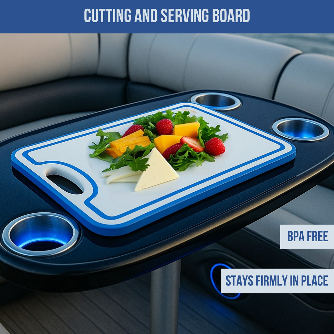 TRAPSKI Premium Boat Specific Cutting Board | Made in the USA