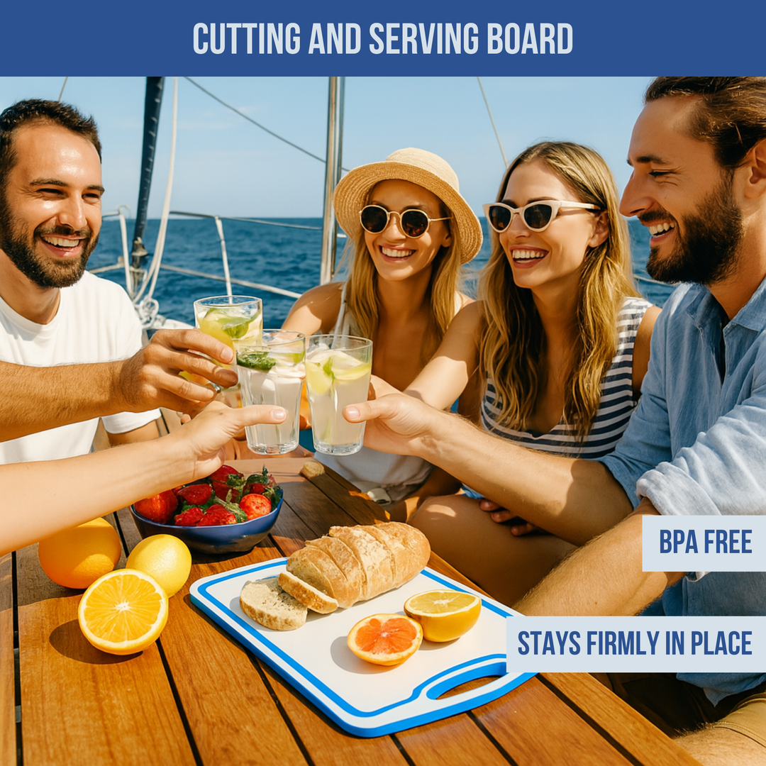 TRAPSKI Premium Boat Specific Cutting Board | Made in the USA