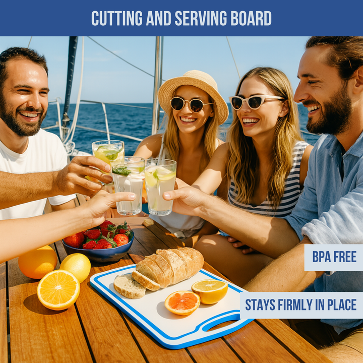 TRAPSKI Premium Boat Specific Cutting Board | Made in the USA
