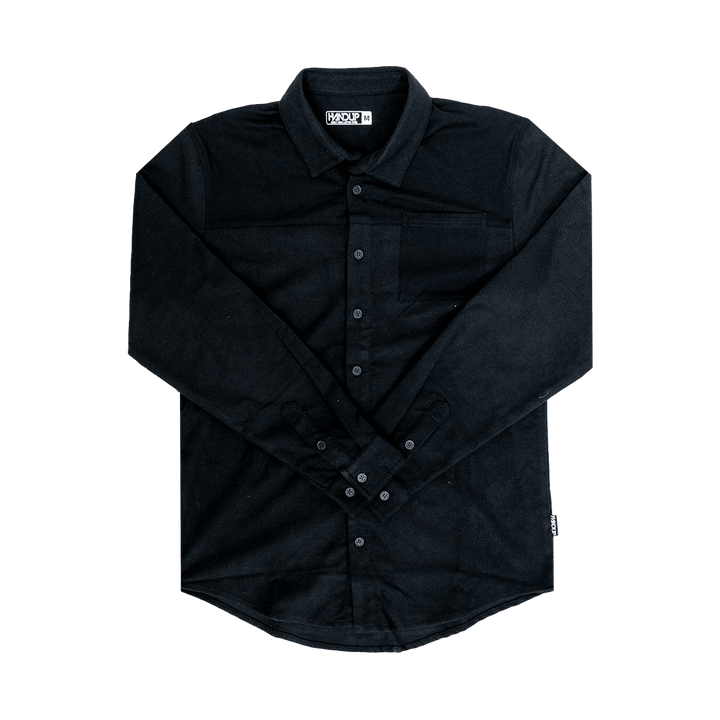 Handup FlexTop Flannel - Solid Black