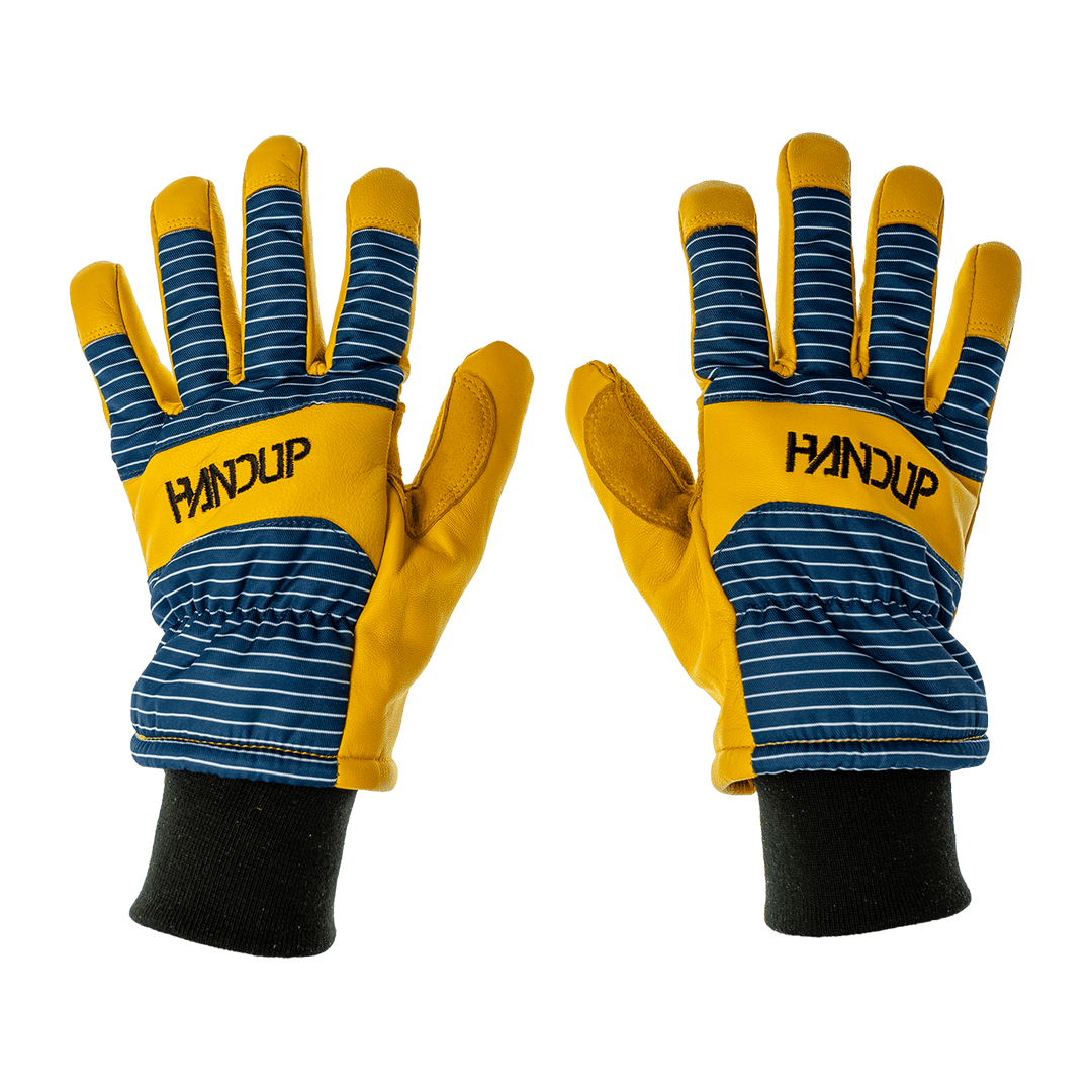 Handup ColdEST Weather Gloves - Navy Stripes