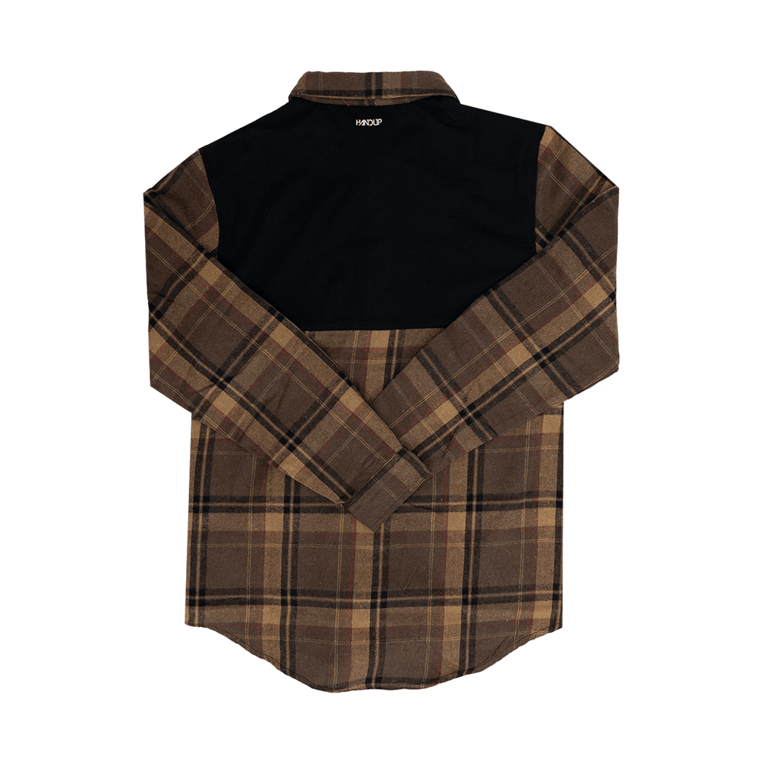 Handup FlexTop Flannel - Brown/Tan