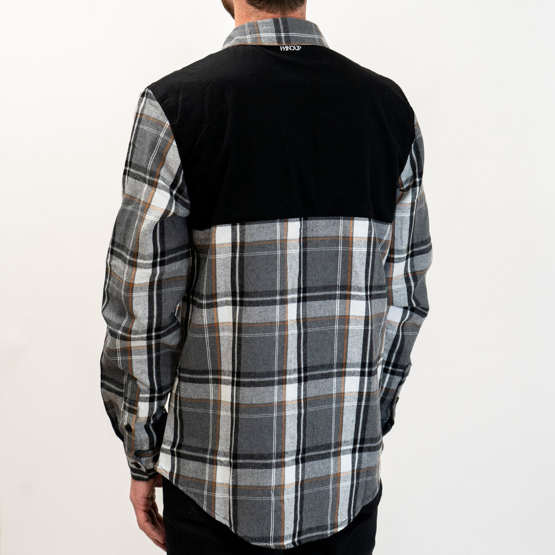 Handup FlexTop Flannel - Black/Grey