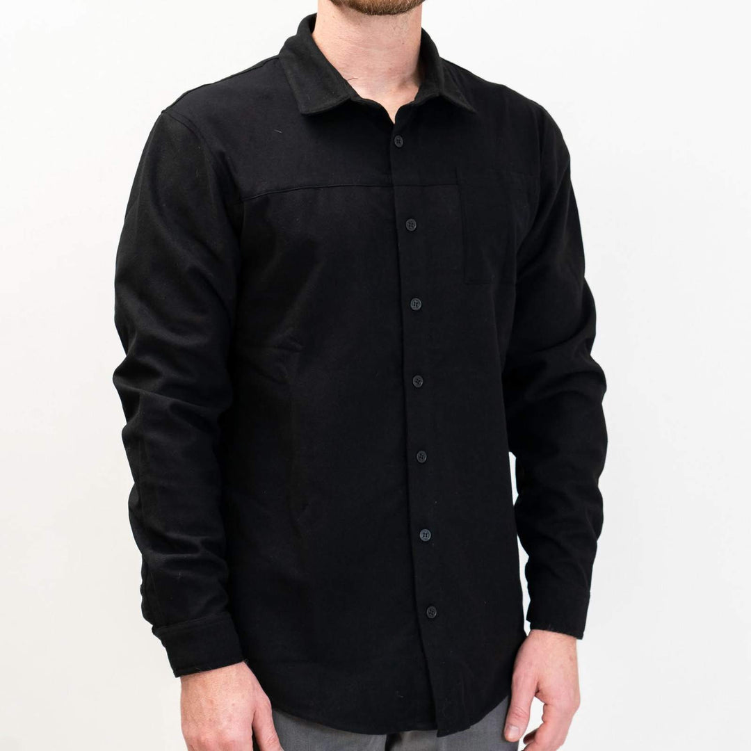 Handup FlexTop Flannel - Solid Black