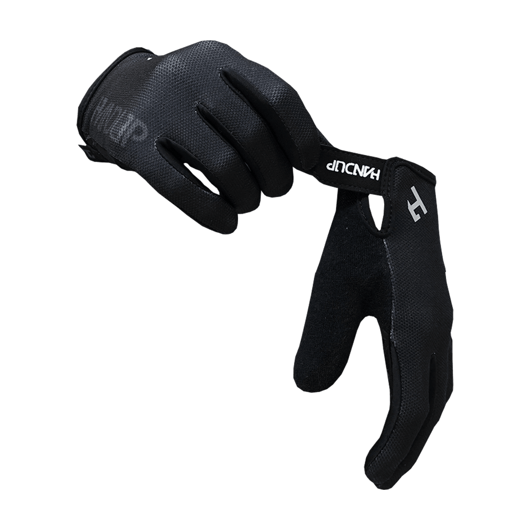 Handup Youth Gloves - Pure Black