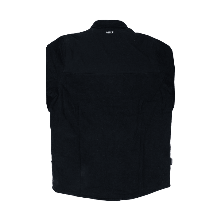 Handup Quilted Shacket - Black on Black