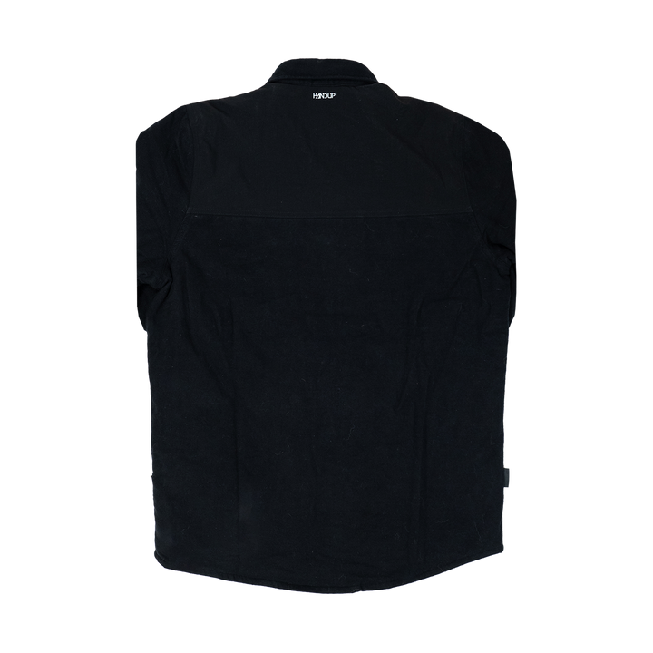 Handup Quilted Shacket - Black on Black