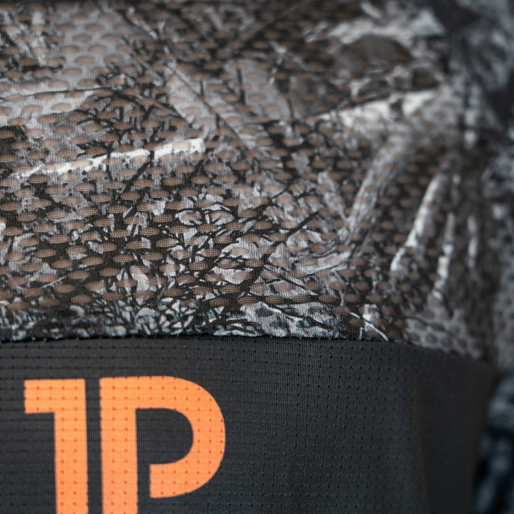 Handup Long Sleeve VenTop Jersey - Grey Timber Camo