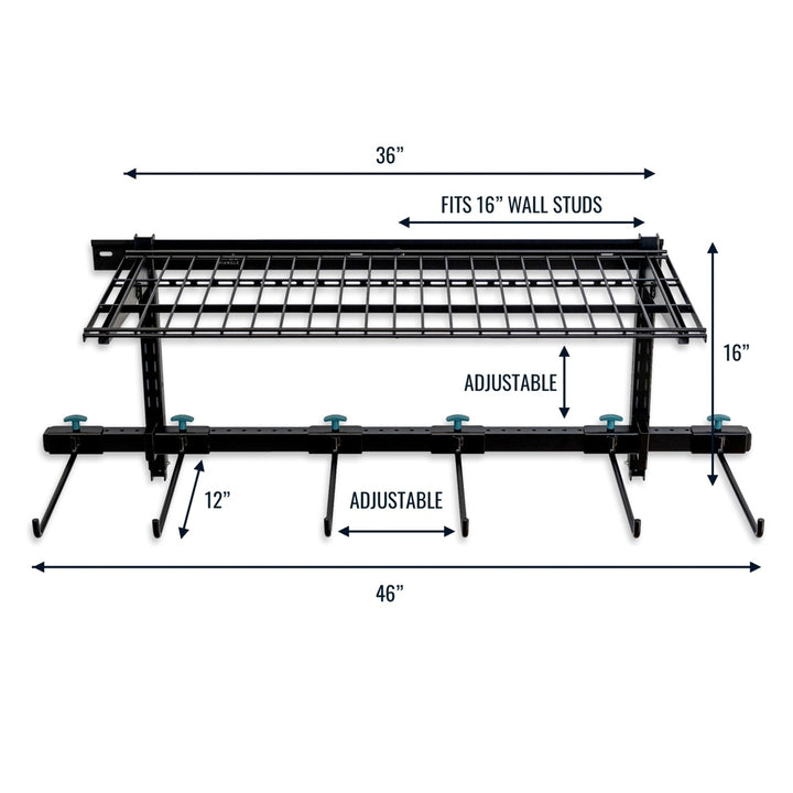 G-Chair Wire Shelf | Wall Storage System for Chairs