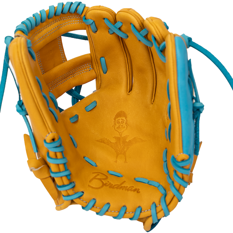 Birdman Kip 11.5" Tan/Teal Mitt