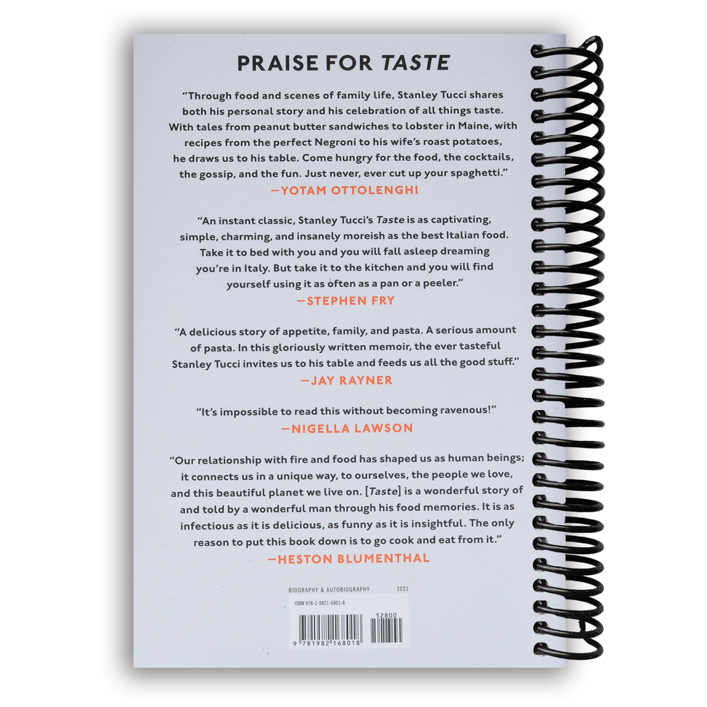 Taste: My Life Through Food Spiral Bound