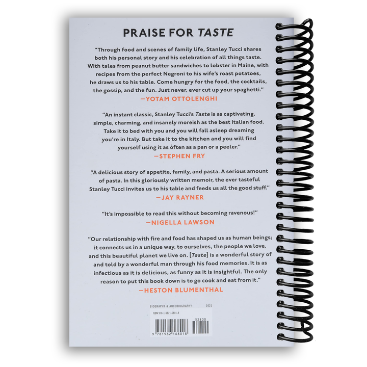 Taste: My Life Through Food Spiral Bound