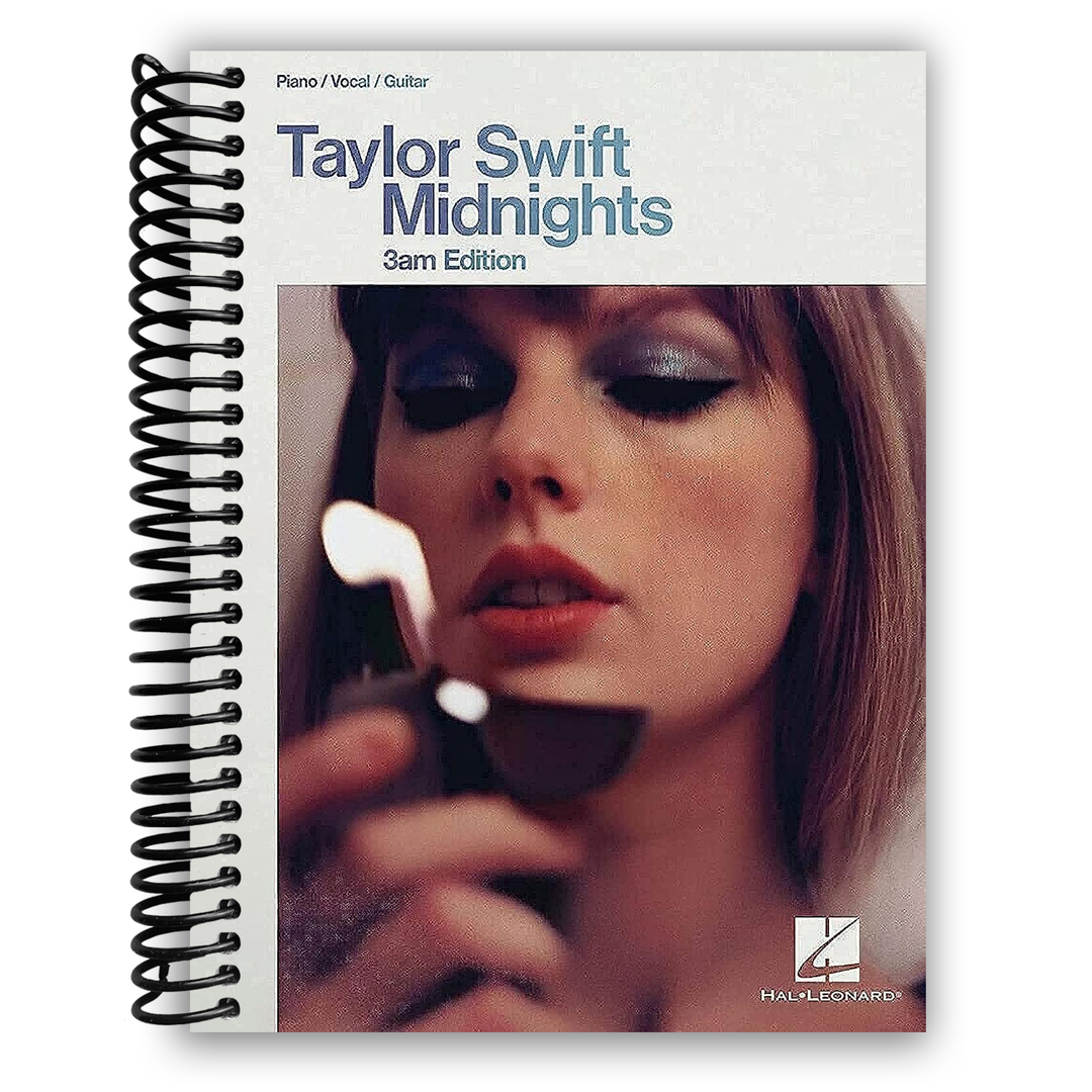 Taylor Swift - Midnights 3am Edition : Piano/Vocal/Guitar Songbook Spiral Bound