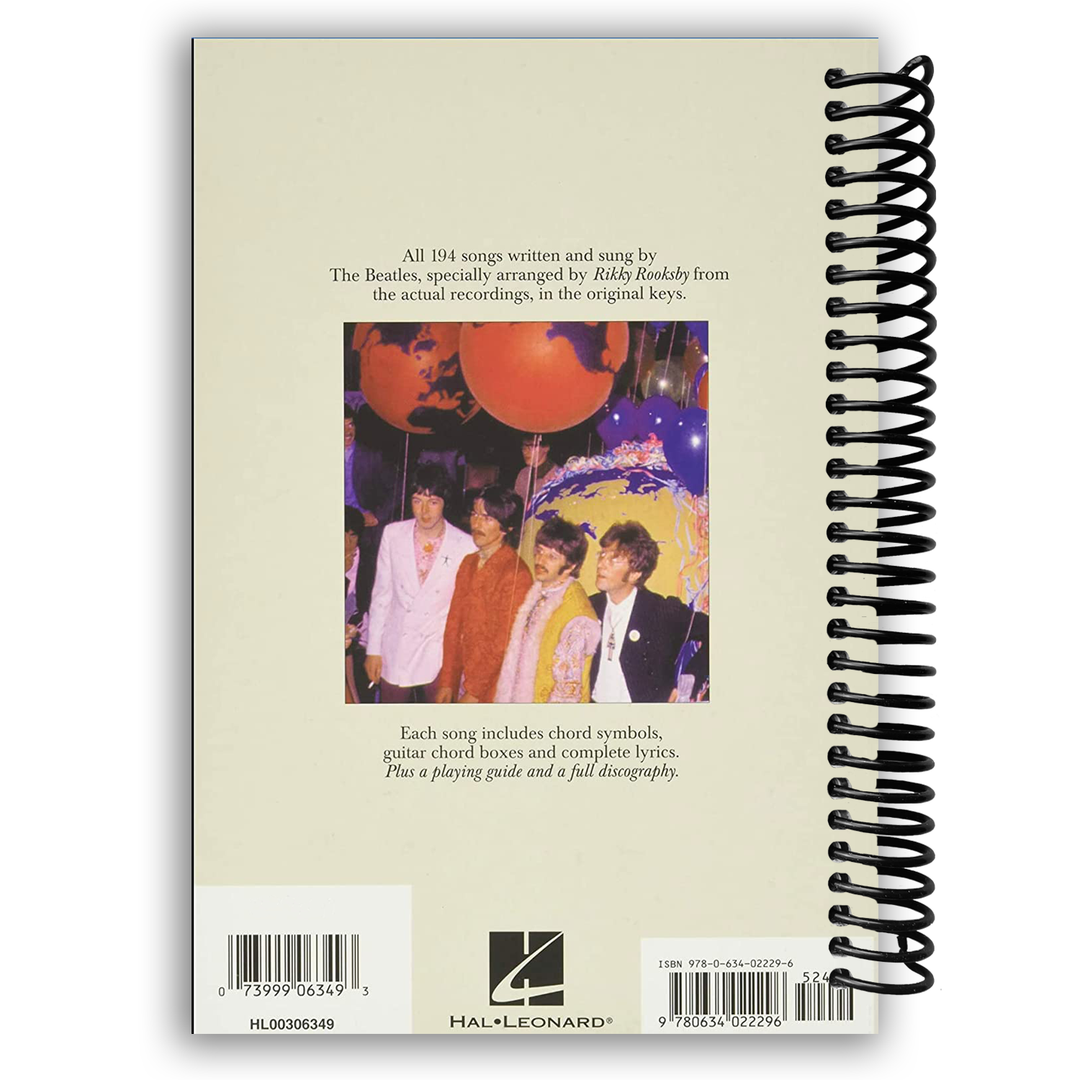 The Beatles Complete Chord Songbook Spiral Bound