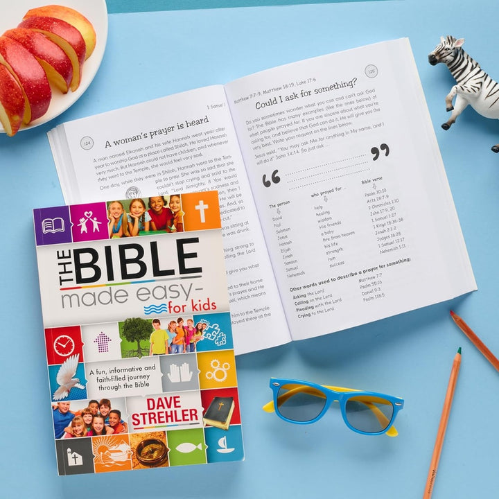 The Bible Made Easy - for Kids Spiral Bound