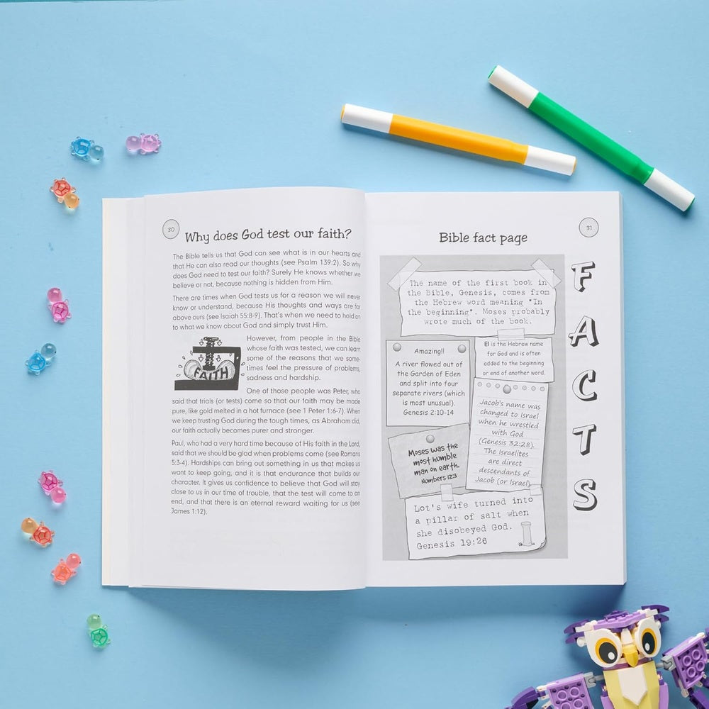 The Bible Made Easy - for Kids Spiral Bound